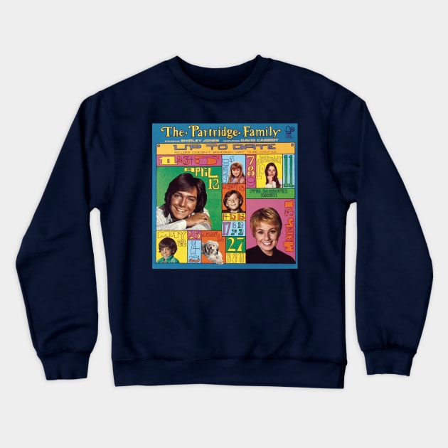 Partridge Family - Up to Date Crewneck Sweatshirt by offsetvinylfilm